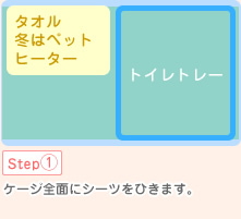 Step1.P[WSʂɃV[cЂ܂B